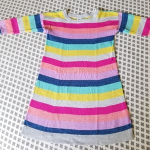GAP Colorful Striped Sweater Dress/Tunic